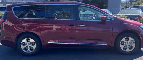 Red 2018 Chrysler Pacifica Hybrid Touring L