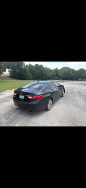 Blue 2013 Hyundai SONATA SE
