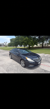 Blue 2013 Hyundai SONATA SE
