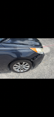 Blue 2013 Hyundai SONATA SE