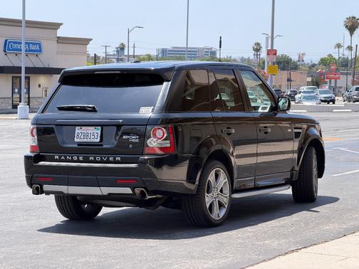 Black 2011 Land Rover Range Rover Sport HSE
