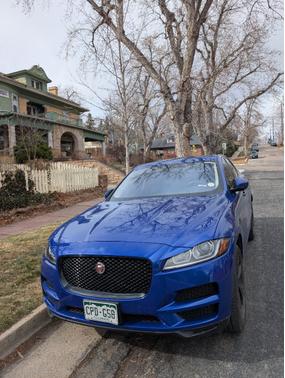 Blue 2020 Jaguar F-PACE 25t Premium