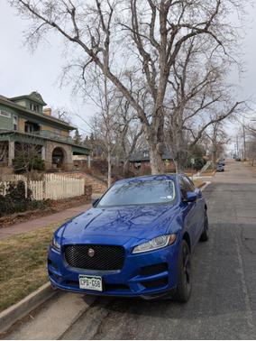 Blue 2020 Jaguar F-PACE 25t Premium