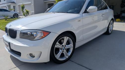 White 2013 BMW 128 i