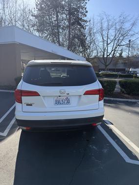 White 2016 Honda Pilot EX-L