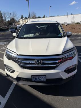 White 2016 Honda Pilot EX-L