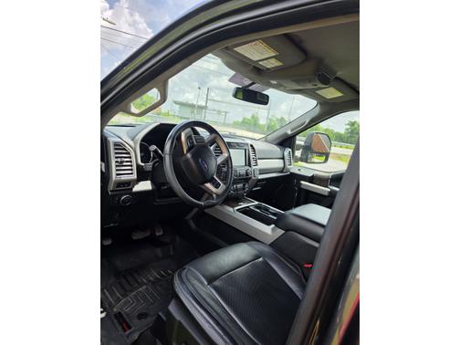 Gray 2017 Ford F-250 Lariat