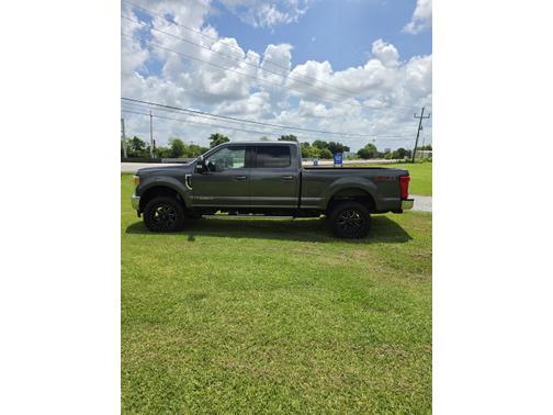 Gray 2017 Ford F-250 Lariat