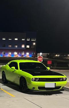 Green 2015 Dodge Challenger R/T Scat Pack