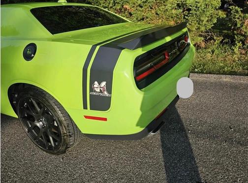 Green 2015 Dodge Challenger R/T Scat Pack