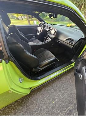 Green 2015 Dodge Challenger R/T Scat Pack