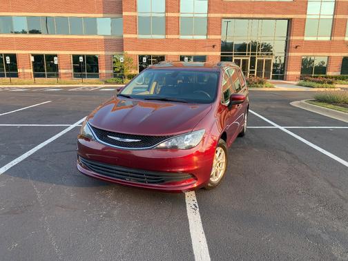 Red 2020 Chrysler Voyager LXI