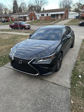 Black 2019 Lexus ES 350 F Sport