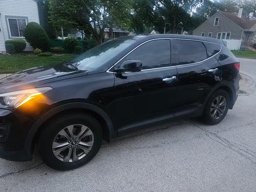 Black 2016 Hyundai Santa Fe Sport 2.4L