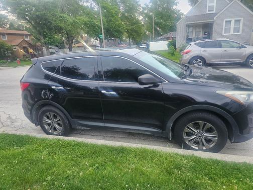 Black 2016 Hyundai Santa Fe Sport 2.4L