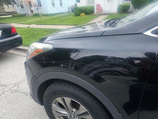 Black 2016 Hyundai Santa Fe Sport 2.4L