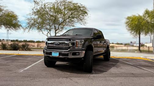 Gray 2018 Ford F-150 XLT