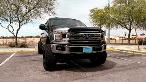 Gray 2018 Ford F-150 XLT