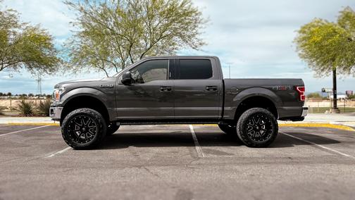 Gray 2018 Ford F-150 XLT