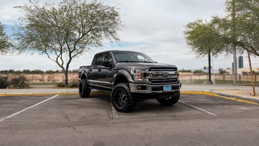 Gray 2018 Ford F-150 XLT