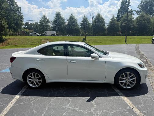 White 2012 Lexus IS 250 Base