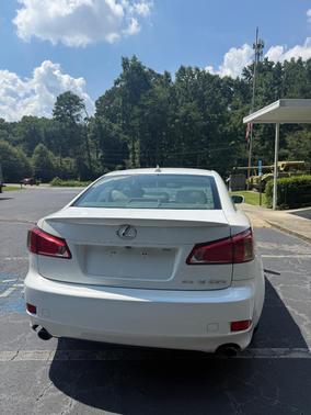 White 2012 Lexus IS 250 Base