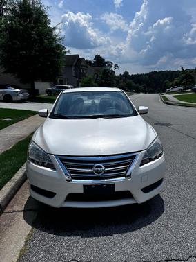White 2013 Nissan Sentra SV