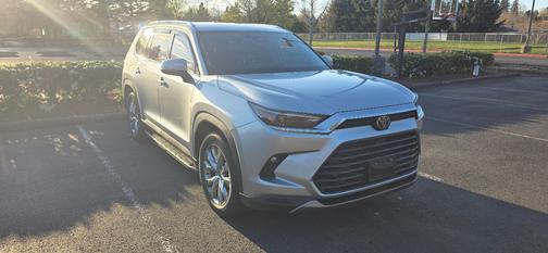 Silver 2024 Toyota Grand Highlander Limited