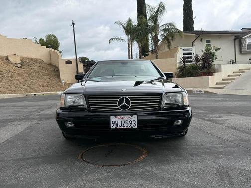 Black 1997 Mercedes-Benz SL-Class SL500 Roadster