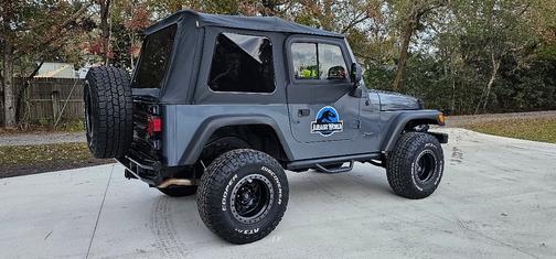 Blue 1999 Jeep Wrangler SE