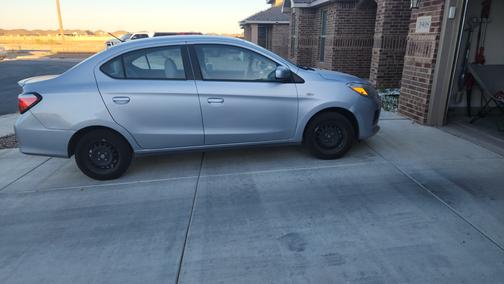 Gray 2021 Mitsubishi Mirage G4 ES