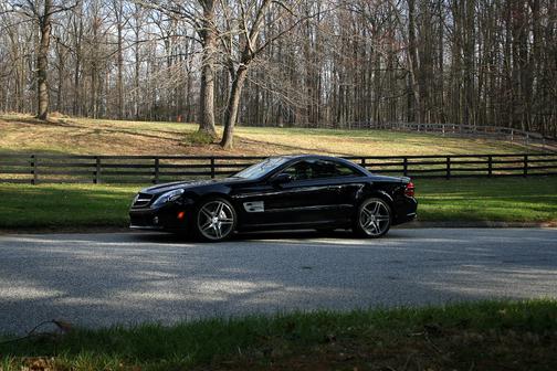 Black 2012 Mercedes-Benz SL-Class SL 63 AMG