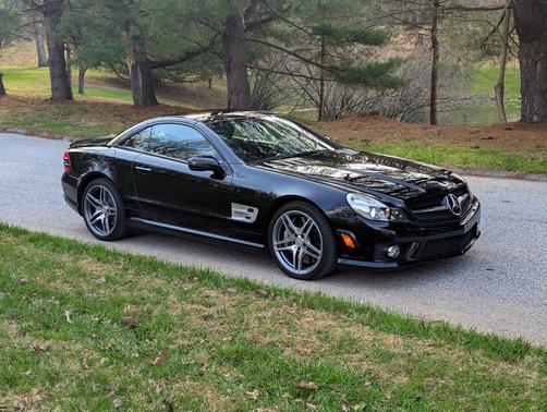 Black 2012 Mercedes-Benz SL-Class SL 63 AMG