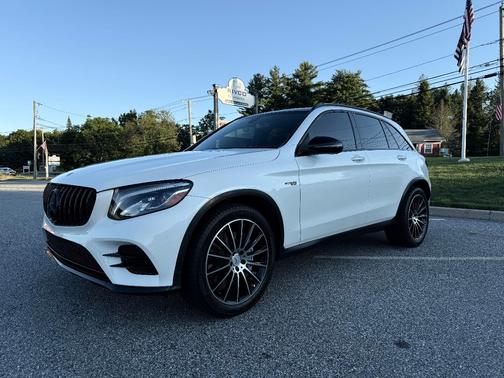 White 2017 Mercedes-Benz AMG GLC 43 4MATIC