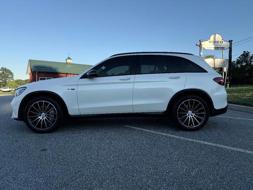 White 2017 Mercedes-Benz AMG GLC 43 4MATIC