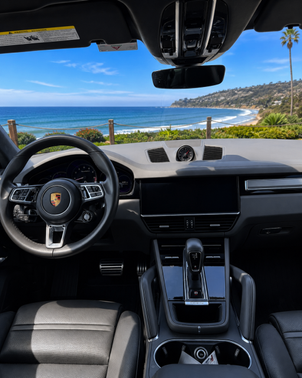 Blue 2019 Porsche Cayenne Cayenne Turbo