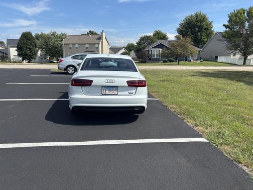 White 2017 Audi A6 2.0T Premium
