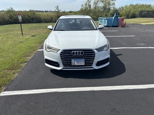 White 2017 Audi A6 2.0T Premium
