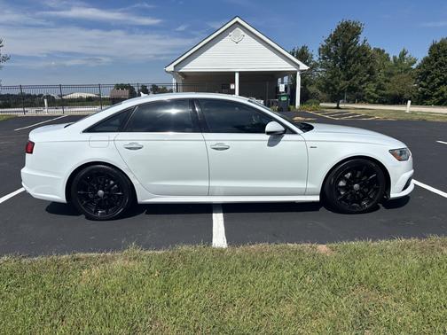 White 2017 Audi A6 2.0T Premium
