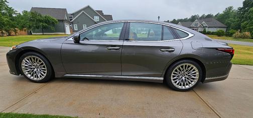 Beige 2025 Lexus LS 500 RWD