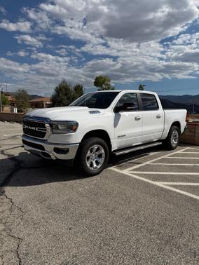 White 2022 RAM 1500 Big Horn