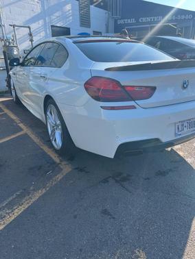 White 2015 BMW 650 Gran Coupe i
