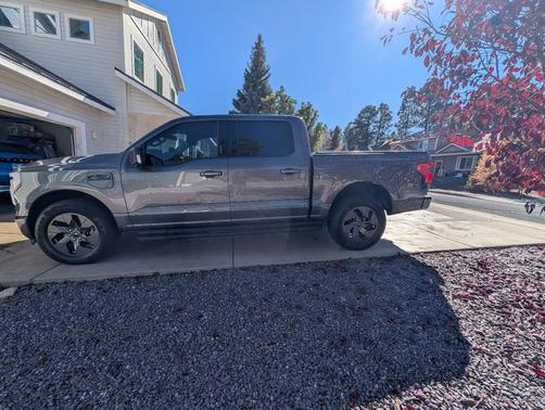 Gray 2024 Ford F-150 Lightning Flash