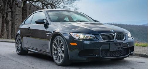 Black 2009 BMW M3 Base