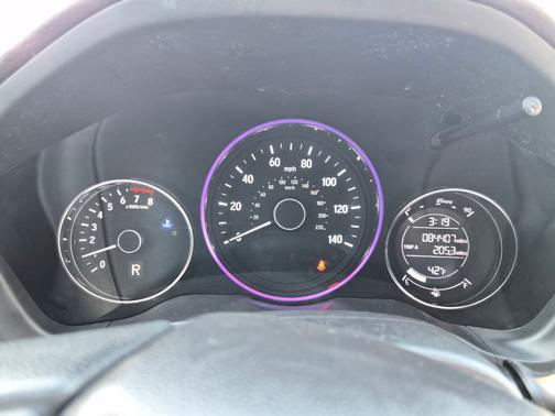 Gray 2021 Honda HR-V LX