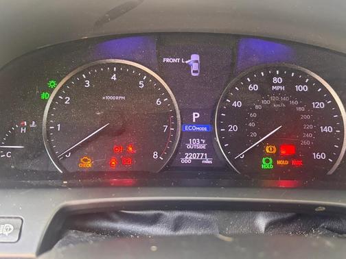 Silver 2013 Lexus LS 460 Base
