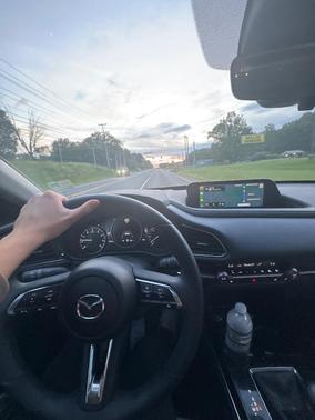 Black 2025 Mazda CX-30 2.5 S Preferred Package