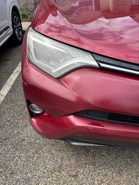Red 2018 Toyota RAV4 Hybrid XLE