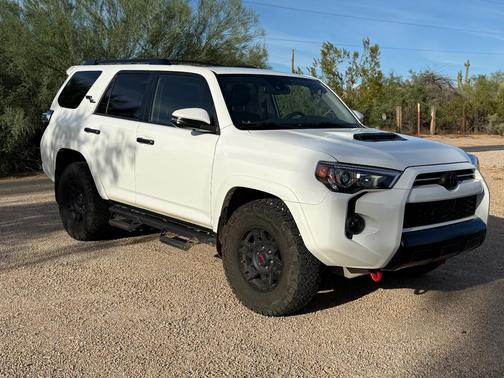White 2021 Toyota 4Runner TRD Off Road Premium