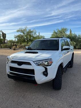 White 2021 Toyota 4Runner TRD Off Road Premium